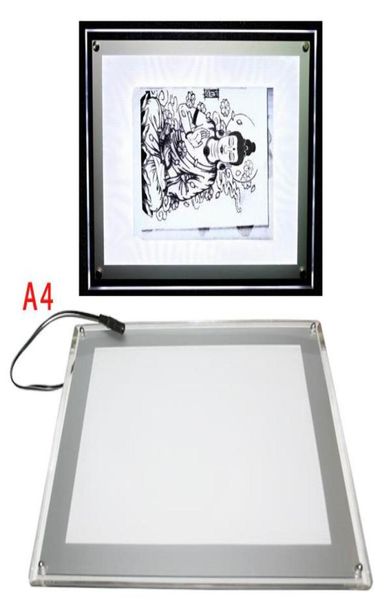 1pc nach Frankreich direkt Acryl Tattoo Transfer Board Teile professionelle Kopie LED USB Art Light Box Schablone Papierverfolgung Tabelle 3944442