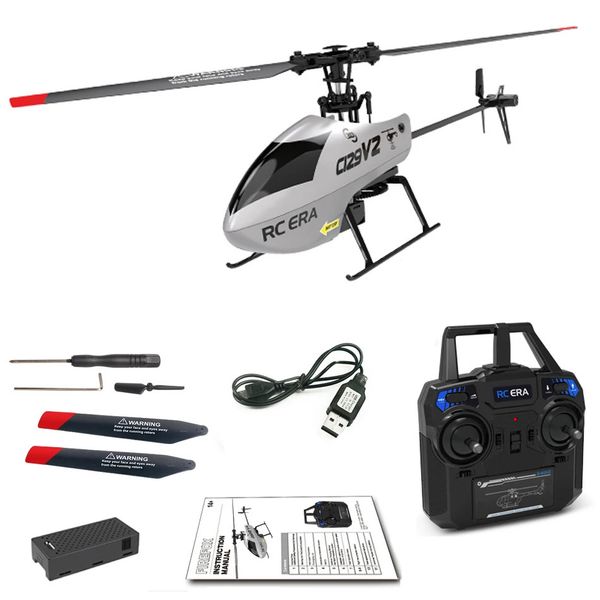 RC ERA C129 V2 Um clique em 3D Flip Helicopter 4CH estável Flight Remote Control Drone Avião Hobby Toys para Iniciante 240508