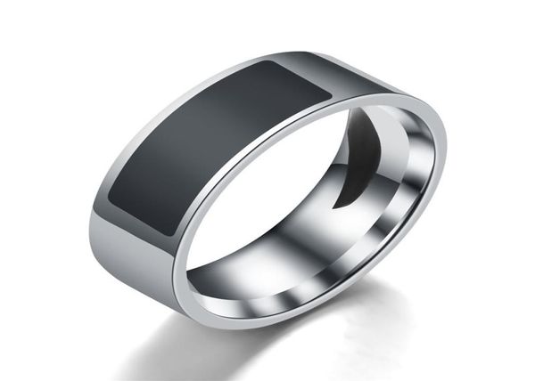 Anéis de casamento Wearable NFC Smart Ring RFID NTAG 213 CHIP Multifuncional Men e Women039s para iOS Programável3448574