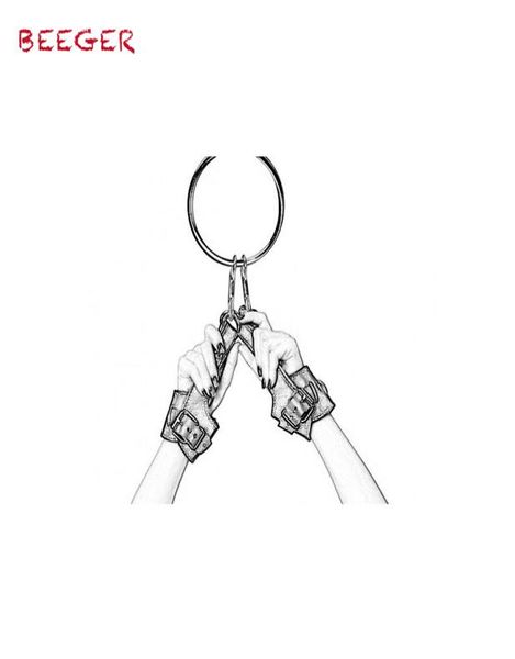 Beeger the Shibari giapponese Rope Bondage Ring Anello di canapa Land Assigione comodo per il gioco di sesso di coppia divertimento Y1907161077270