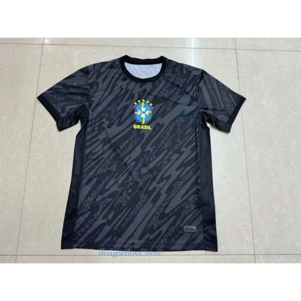 Herren Womens Trainingsanzug Brazils Fußballhemden Pele Ronaldo Ronaldinho Männer Kinder Kit Frauen Brasil Jungen Uniform Vini Jr. Rodrygo Spieler Torhüter Fußball -Hemd trocken Fit