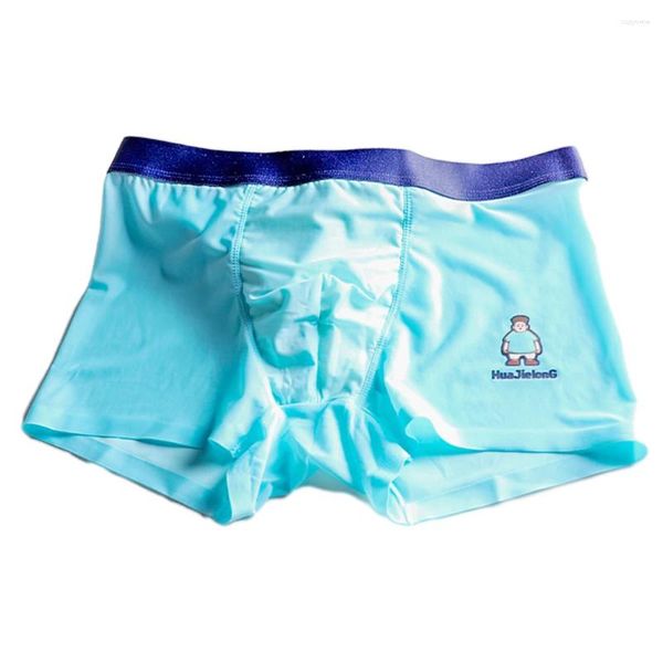 MUITAS PONTAS Mens Sexy Boxershorts Caia Média Shorts Impressão de Usina U Convex Bolsa Calcinha em casa calcinha