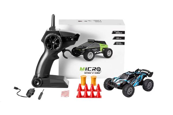 24GHz 1 32 Mini de alta velocidade 20kmh RC CAR AJUSTIMENTO DO MODO INTERIOR DO MODO INTERIOR Viagens Profissionais Offroad Toys Presente 240506