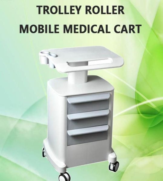 Carrello medico di carrello per carrello professionale con portata del supporto assemblato per il salone di bellezza spa US Standard Skin Solleva