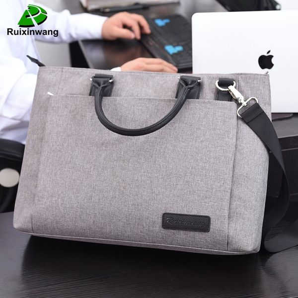 Oyixinger hohe Qualität und Einfachheit Business Bags Männer Aktentasche Laptop -Taschen -Datei Paket Nylon Women Office Handtasche Arbeitstaschen CJ191210 2687