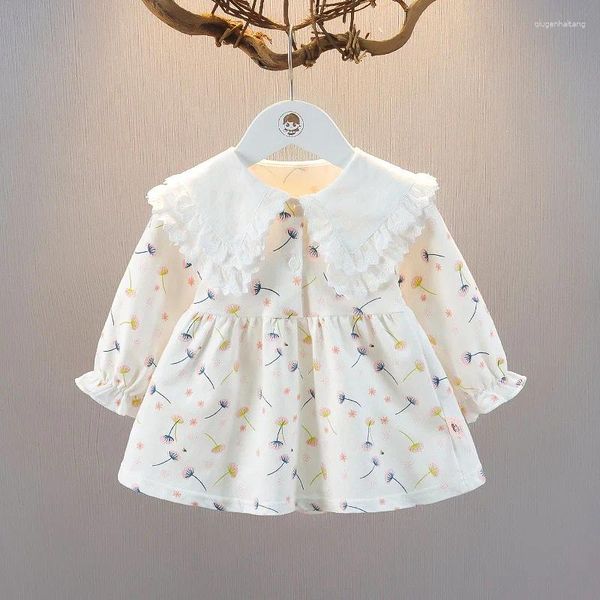 Mädchenkleider Mädchen Frühling fragmentiert Blumenrock Mode Kleid weibliche Babykoreanische Version süße Kleidung