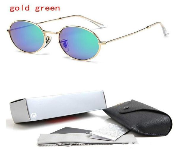 Mode billige kleine ovale Sonnenbrille für Männer Frauen Marke Designer Vintage Sonnenbrillen Brille Eyewear Shades Oculos5454529