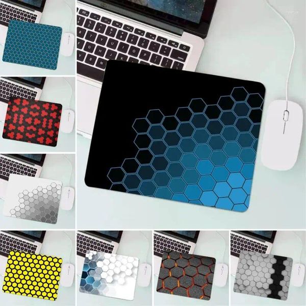 Teppiche hexagonale Honeycomb -Maus -Pad -PC -Spieler Computer Keyboard Schreibtisch Gaming -Zubehör Mousepads für Home Office Laptop Decor Pads