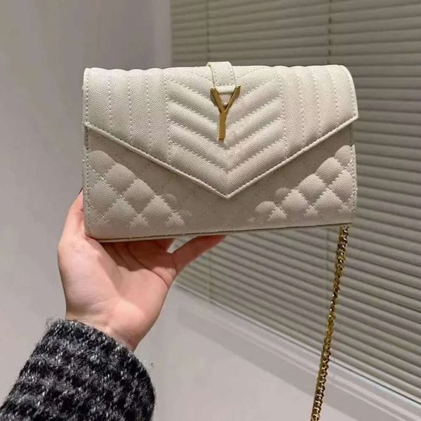 Classico a forma di lempe a filo spalla trapunta in pelle trapuntata da donna clutch borse a tracolla borsetta del guscio.