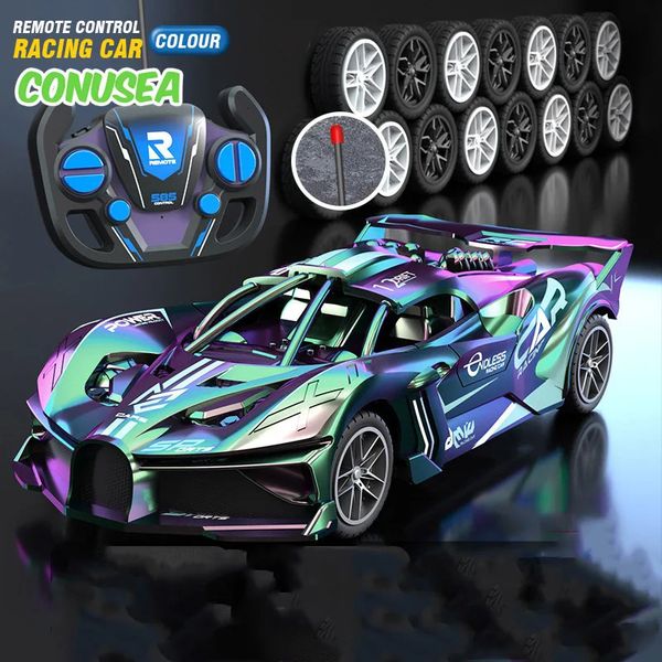 118 120 RC Racing Car High Speed ​​Drift Radio Sports Sports Toy Toy Model Electric Children Toys For Boy Kid Presente 240508