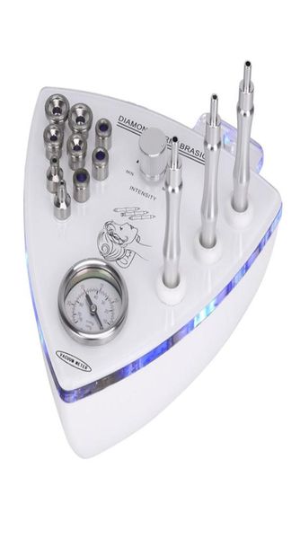 Diamanthaut -Peeling -Mikrodermabrasion Gesichtsmaschine zum Entfernen von Falten mit 3 pcs Diamantstäben und 9pcs Dermabrasi1800024