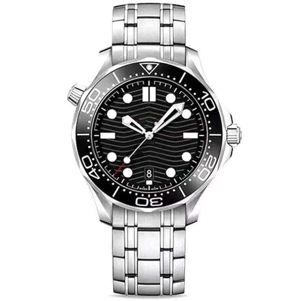 Herren Luxury Watch World Time Ceramic Lünette Limited Automatische Uhren 41 mm mechanische Bewegung Gla zurück Sport Sea Männer Uhren Blau W 231k