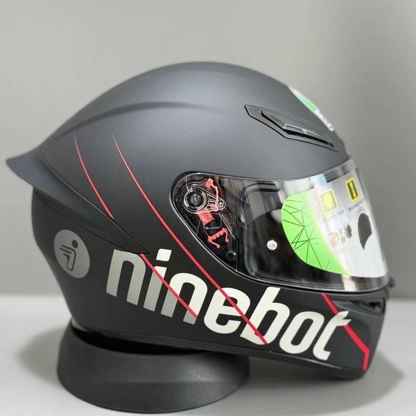 AA Designer Helmet AGV Caschi Full Full K1 MOTORCYCLE Rider pesante Cappello di sicurezza Rossi Sago parabrezza standard Ultra Light completamente chiuso