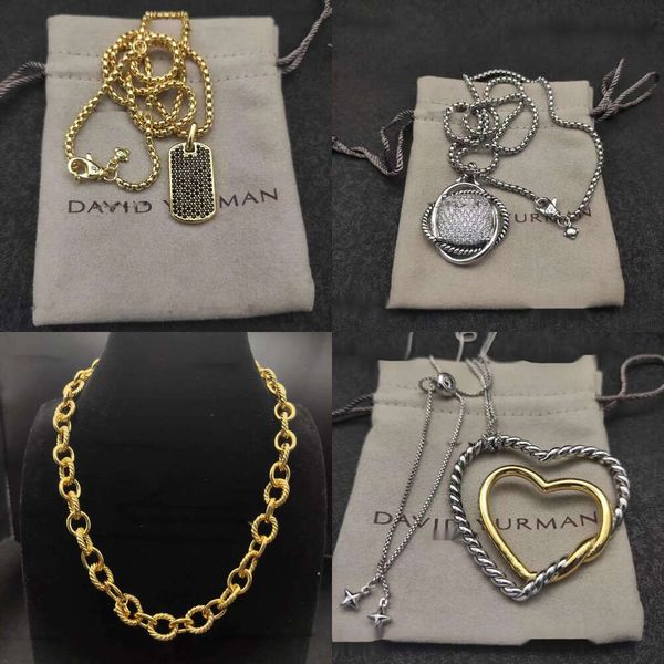 Dy Men Ring David Yurma Anelli per donna designer gioiello sier collana di gioielleria maschi