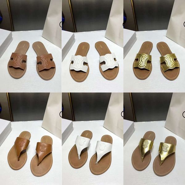 maschile lussuose lussuose tazzine di diapositive flip flops sandles designer scarpa triom phe muli in pelle in pelle in pelle da viaggio in pelle in pelle da viaggio in gomma tacchi piatti piatti da piscina cursori