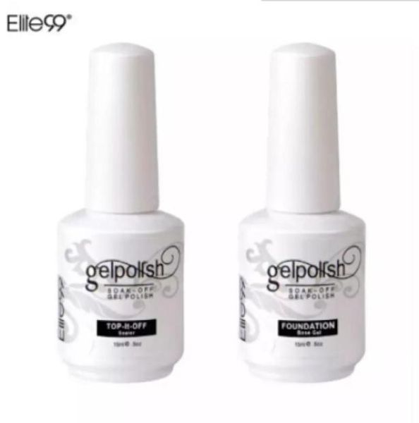 Elite99 da 15 ml di decorazioni per nail art basamento per chiodo gel per arte lampada a led di bellezza necessaria e base per gel UV Nail1439520