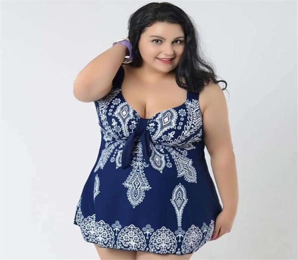 Women039s Swimwear 4xl10xl Plus Size One Piece Swirtuit 2021 Push Up Женщины платья костюм для купания для FAT3961691