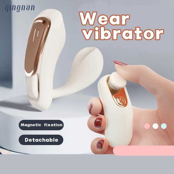 Outros itens de beleza de saúde usam vibrador de vibrador GS teleic G-Spot Clínico Controle sem fio Casal Flying Women Toys Store U-Vibrator Q240508