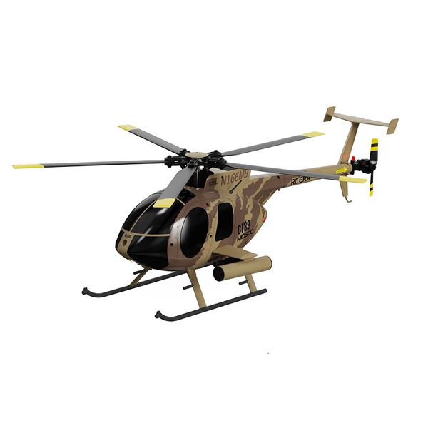 Bird Remote Control Elicopter Simulazione a quattro channel 1 28 Scala MD500 Modello Aereo Radio 240508