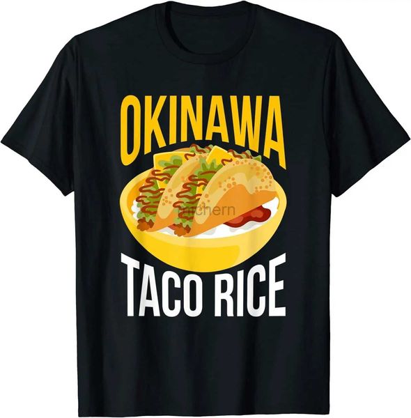 Herren-T-Shirts Neue limitierte Ausgabe Okinawa Reis Lustiges japanisches Food Design High-End-Geschenk-T-Shirt S-3xl D240509