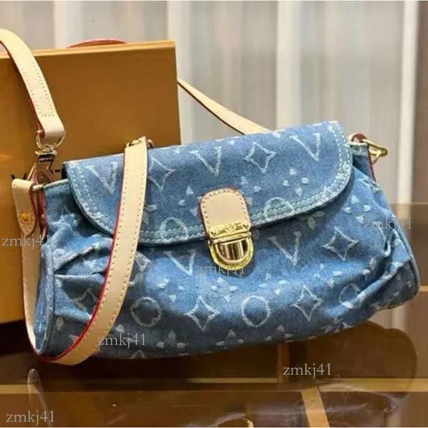 LVSE Çantası Louiseviutionbag Tasarımcı Çanta Louiseviution Omuz Çantaları Jean Çanta Denim Torba Omuz Çantası Çanta Çanta Tutma Tag Alışveriş Çantası Cluth Bag Tote Çanta 906