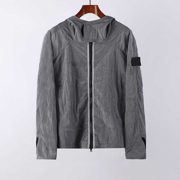 Jackets masculinos pedras de alta qualidade masculina designers de marca Topstoney cp jaqueta nylon casual casual casual estrela emblema bordado jaqueta ilha mpqyog8y