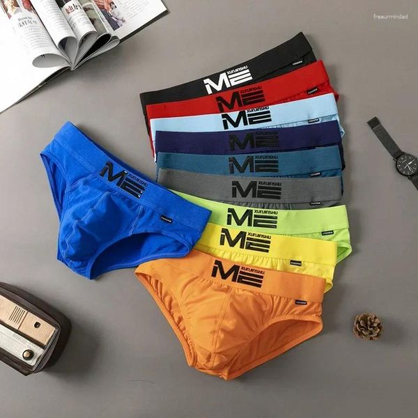 Underpants 3d geprägte Briefs Herren sexy Unterwäsche niedrige Taille Baumwolle Schwulen Mann Bikini Männer Männer Dessous's Dessous