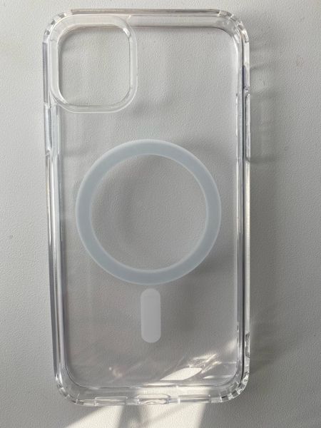 Heißverkäufe hochwertige Acryl-magnetische transparent schocksichere Telefonhülle für iPhone 15 14 13 12 11 Pro Max mit Einzelhandels-Opp-Paket