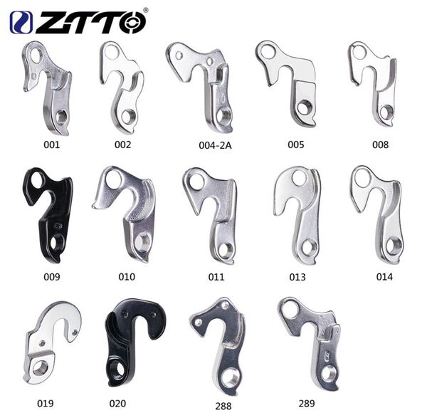 ZTTO 1 PC ALLOYCYCLING YOL Bisiklet Dağ Bisiklet Çerçevesi MTB Dişli Arka Dikkatli Askıya Bırakma Çerçeve Kuyruk Kancası Vidalar ile 9578110