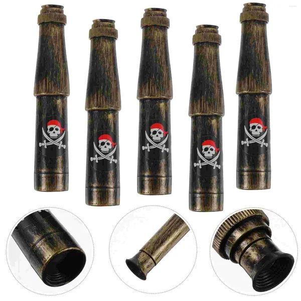 Telescope Plastic Childrens Toys Pirate Party Costume Telescopes for Kids Portable Tema Pups