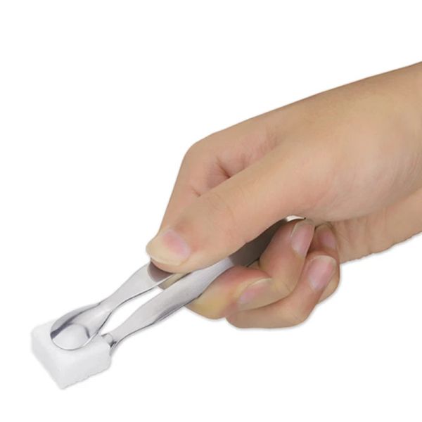 Paslanmaz Çelik Kahve Şeker Klipsi Clam Clamp Tong Kahve Buz Küpü Küçük Klipler Mutfak Araçları Gadgets 11/2.5cm