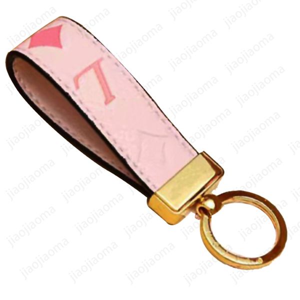 Hochwertiger Schlüsselketten klassischer Klassiker exquisite Luxus -Designer -Auto Keyring niedliche Markenmodische Frauen Männer Zink Legierungsbrief Unisex Lanyard Gold 288J