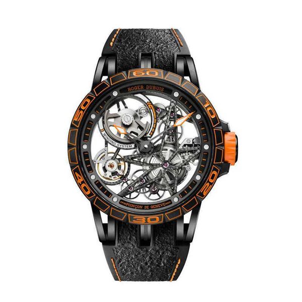 Designer Luxusuhren für Herren Mechanical Automatic Roge King Collection Rddbex0704 Pirelli Limited Edition Sword of Kings Schwarzorange Farbe