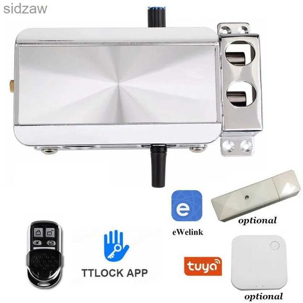 Smart Lock Smart Home Bluetooth Lock Remote Control Mobile App Unsichtbar versteckte schlüssellose elektrische Türschloss oder WiFi Ewelink Tuya Smart Life Wx