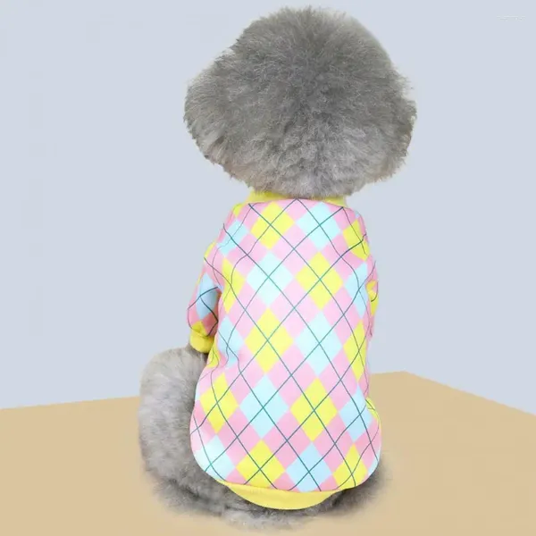 Köpek giyim şık evcil hayvan sweatshirt kazak giydirme moda kıyafeti gömlek yavrusu yavru yumuşak baskılı süveter
