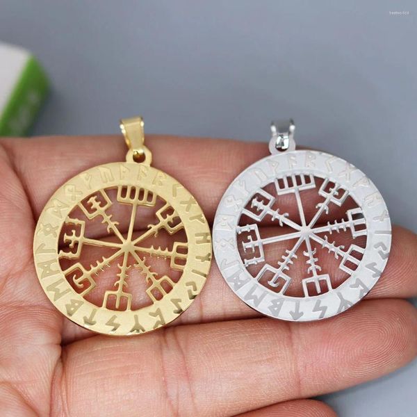 Kolye Kolyeleri 2 PCS/LOT VEGVISIR COUNTLACE BRACELETS İÇİN PUSUS KAYIR CLANTS Bulguları Yapma El Yapımı Paslanmaz Çelik Cazibe