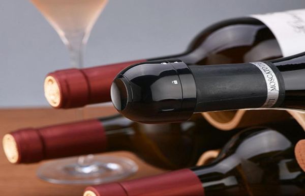 Бар инструментов Сверкающая вода красное вино бутылочки с шампанским запечатывание