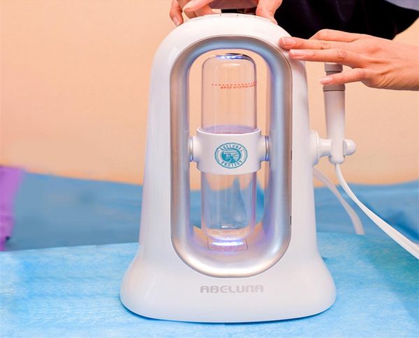 Máquina de descasca de Aqua 6 cores MicrodermoBrasion Water Spa facial de limpeza profunda dispositivo de beleza Home Use a vácuo Cravo pequeno Bubb7167826