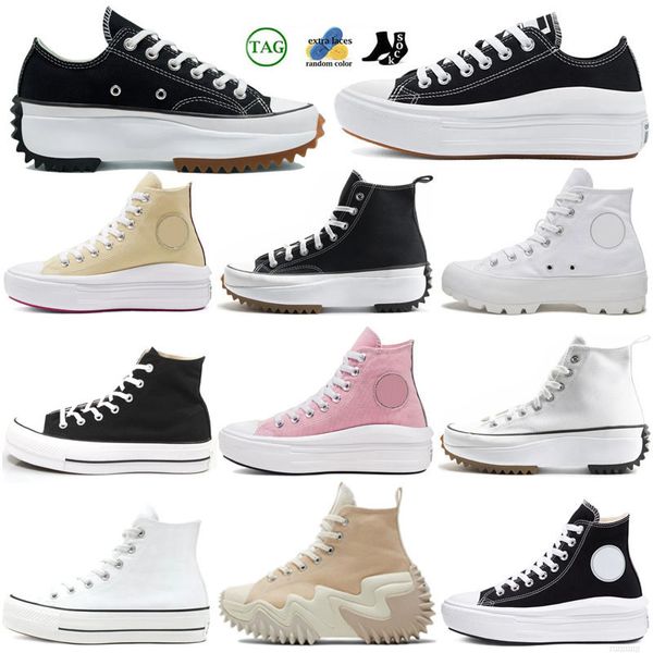 2024 Frauen alle bewegen Leinwandschuhe atmungsaktive hoche Top-Sneaker Girls Mode dicke untere Plattform flache Hochzeit Ultra leichte komfortable Sportschuh 35-40