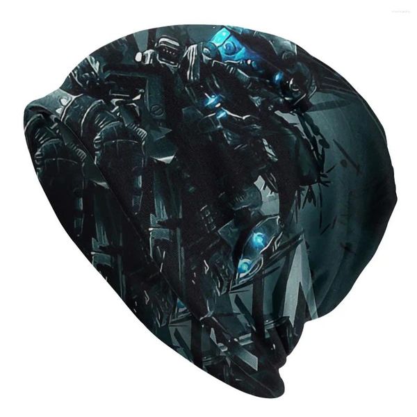 Beralar Titanfall Sculties Beanies Caps Pilot Şapka Spor Spor Bonnet Şapkaları Erkekler İçin Kadınlar