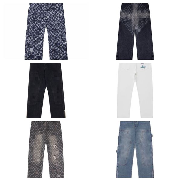 Pantaloni designer di stile cool in stile slim fit moto moto