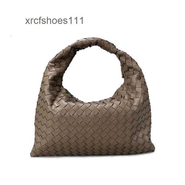 Sacca in pelle di luppolo ascellata nuvola alla moda nuvola una borsa polso intrecciato nuove donne corno grandi designer alla moda borse venette fatte a mano Botteggs spalla portatile b2ah