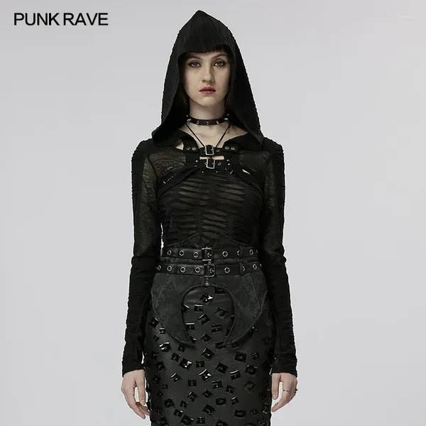 Giacche da donna punk rave il techwear post-apocalittico bolero 3d a strisce orizzontale a strisce gotiche tops neri neri