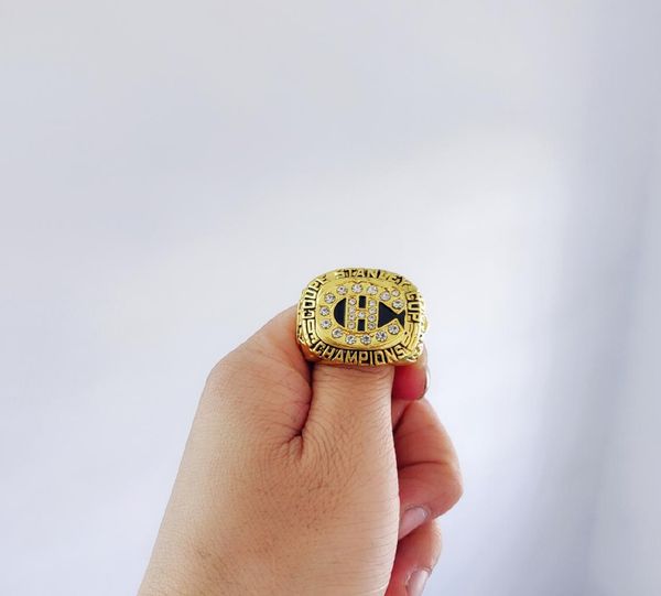 2019 Оптовая Montreal 1986 Cup Ship Ring Souvenir Souvenir Men Fan Подарок Drop Shinp2435493