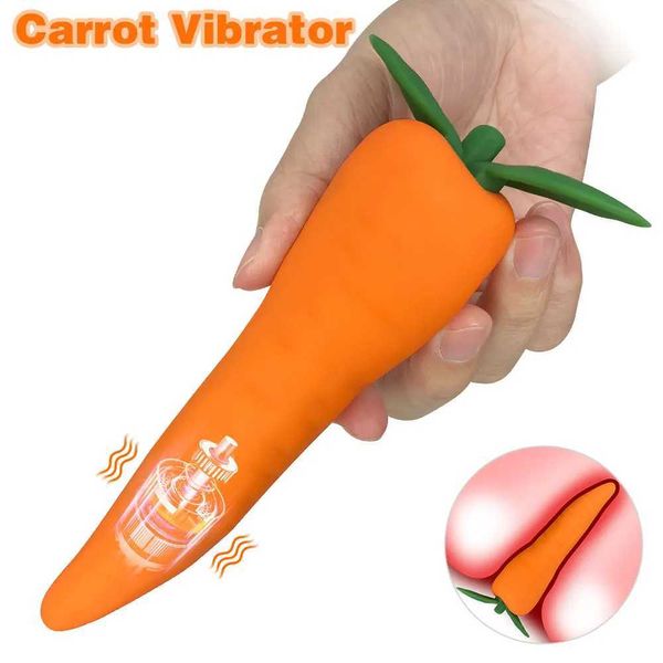 Outros itens de beleza da saúde CenterCarrot VibratorSex Storenipple Massageradult ProductFemale Masturbator Q240508