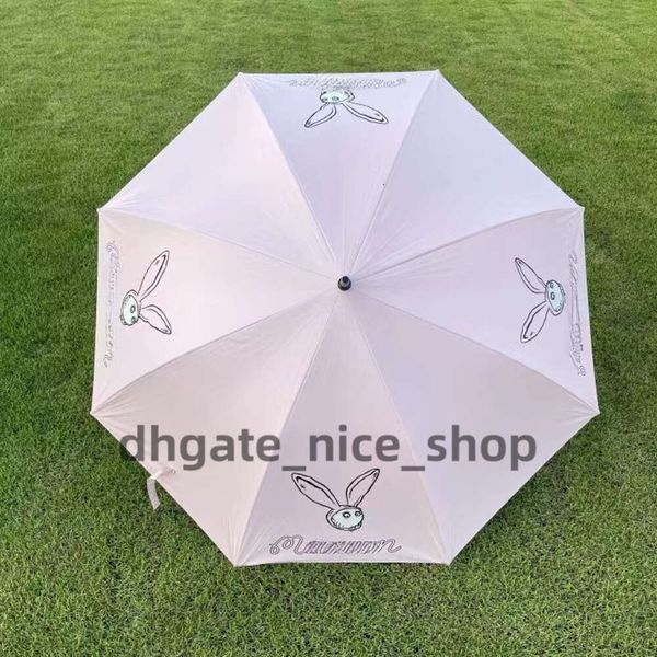 Malboin Golf Uombrello Sun Shade e Sunsleen Women's Ombrella Grande 135 cm a otto ossei ombrello in gomma in gomma Black di carbonio ombrello esterno 07F