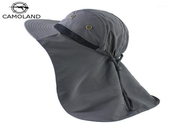 Cappello da sole estivo Uomo da donna Cappello Boonie con latta di protezione UV per esterni per escursionismo a escursioni da pesca da pesca a trekking traspirante17193276