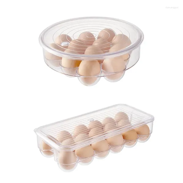 Garrafas de armazenamento o ovo de cozinha por porta -ovos geladeira