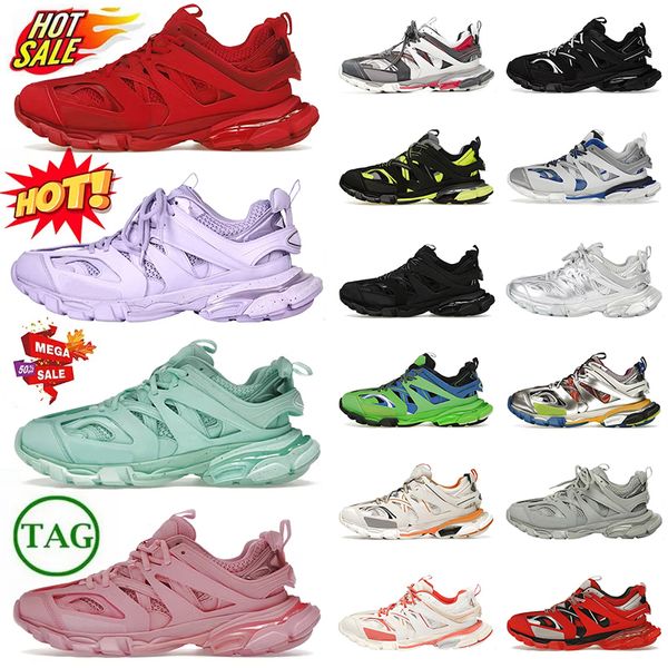 Binari da uomo all'ingrosso da donna 3.0 scarpe casual casual a basso piatto a piastra a forma di nylon trainer di nylon in gomma di lusso in gomma tess s.gomma sport sport da esterno