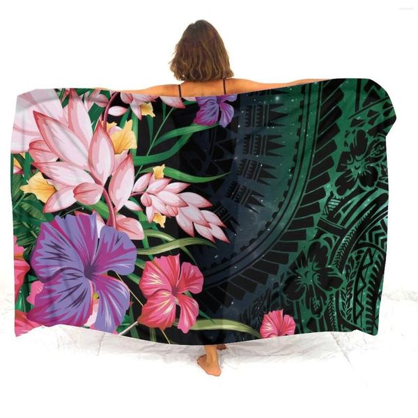 Hawaiian Beach Sarong Ladies Holiday Party Custom Polynesian Coat Weiche und komfortable Bikini Windschutzschalel